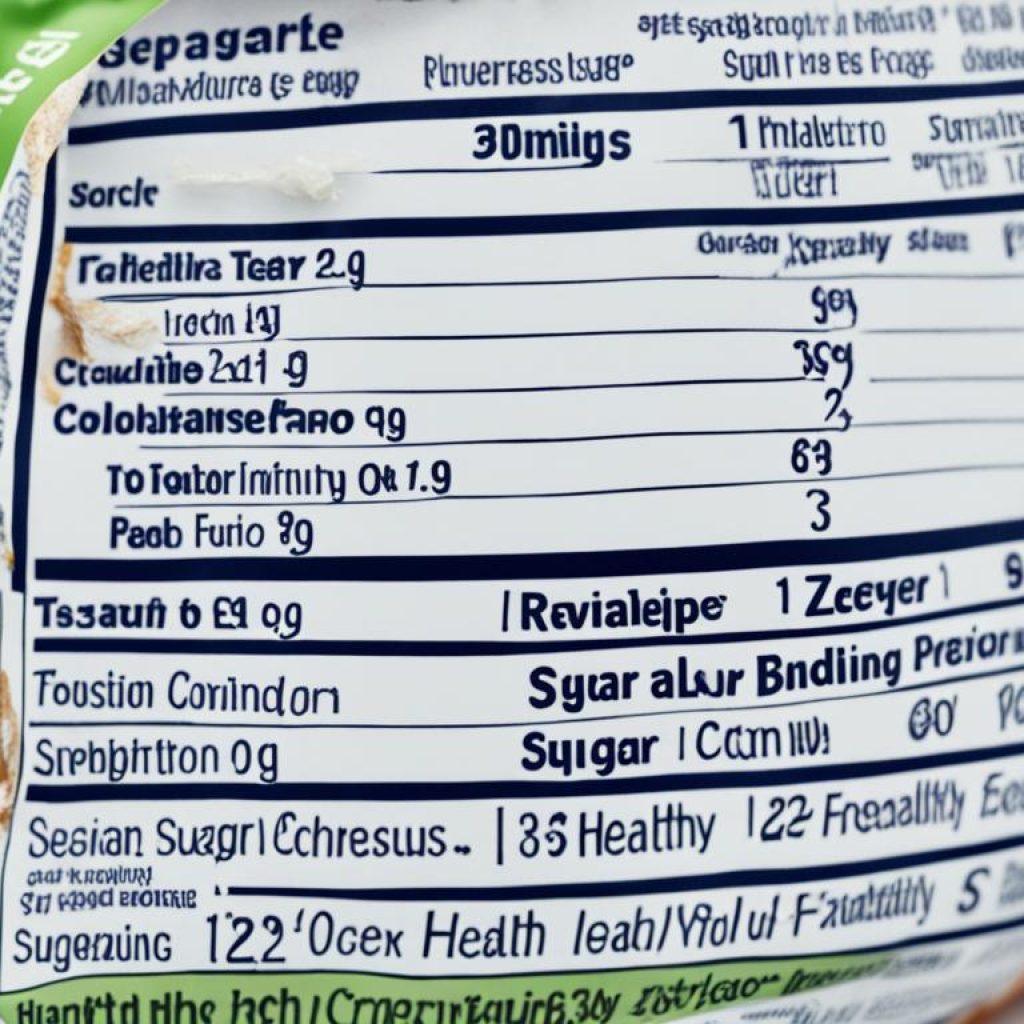 hidden sugar in food labels