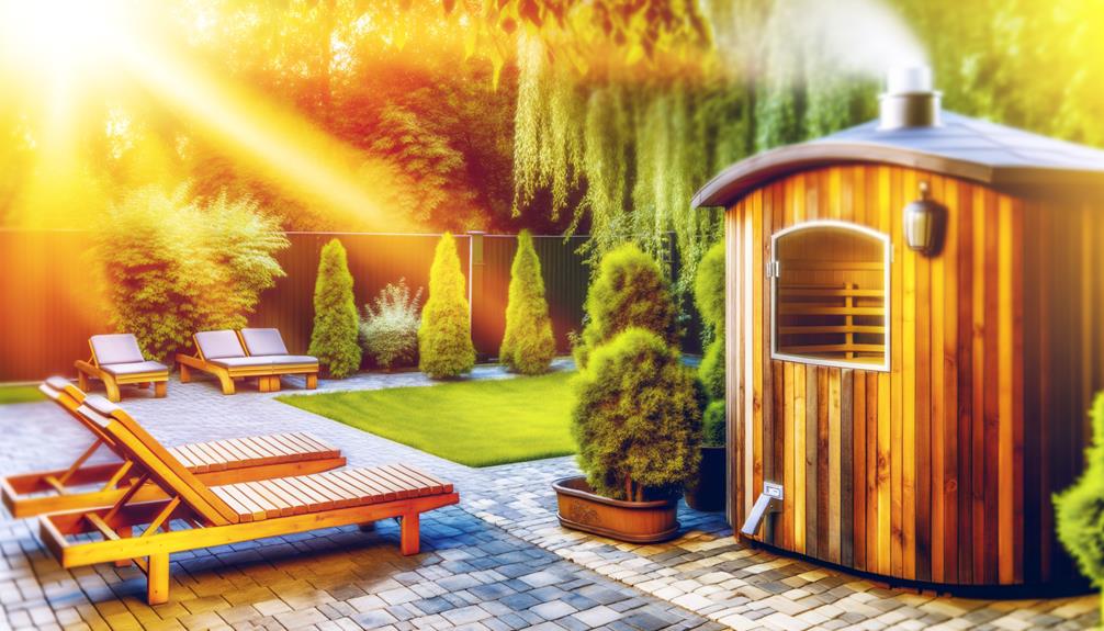 sauna choices for outdoors