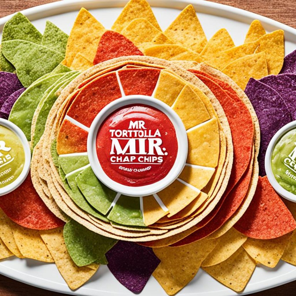 Variety of Mr Tortilla Chips